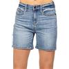 Keerlonno Jeans Corti Donna Estivi Cose Equitazione Pantaloncini Di Jeans Elasticizzati Strappati A Vita Media Da Donna Pantaloncini Di Jeans Casual Pantalone Elasticizzato Jeans Capri Donna