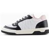 Armani Exchange Duck, Cross-Gender Project, Logo On Tongue, Scarpe da Ginnastica Donna, Op White Black, 39 EU