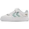hummel Oterra A/S ST. Power Play JR, Scarpe da Ginnastica, Turchese Bianco, 32 EU