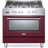 De'Longhi DeLonghi Linea PRO Piano cottura A gas A Antracite, Nero, Acciaio inossidabile - Fumetti e fornello/zona cottura (Piano cottura, Antracite, Nero, Acciaio inossidabile, Manopola, Acciaio inossidabile, Frontale, Base)