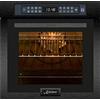 Kaiser Olan Kaiser Forno da incasso EH 6306 RS, Forno da incasso, acciaio e vetro nero, 79L 15 fct. grill Friggitrice ad aria Full Touch, Forno ad aria calda, Porta rimovibile, sistema di pulizia catalitico
