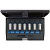 GEDORE Juego de vasos destornilladores 3/8 7 pzas TORX T20-50