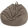 Nobildonna Fodera per sedia a sacco per riporre peluche, senza imbottitura, solo fodera, per bambini e adulti Fodera per sedia a sacco, per riporre peluche (110 x 89 cm)