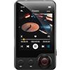 MECHEN 128GB Lettore MP3 Bluetooth, Doppio Audio MP3 Lettore Musicale, Funzione di Ricerca Disponibile, Schermo Touch Screen, Rotella di Scorrimento, Video, Radio FM, Registratore