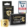 PATONA PROTECT NP-FW50 Batteria 1100mAh compatibile con Sony Alpha 7 7R 7II 7S A5000 A6000 A6300 A6400 A6500 A7 A7S A7R A7II ZV-E10 DSC RX10 Mark II III IV RX1R III DSC-RX1RM3 NEX 3 5 6 C3 F3 NPFW50