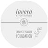 lavera Cream to Powder Foundation -Light 01 nude - Organic Almond Oil & Vitamina E, vegano, idratante, copertura intensiva (1 x 10,5 g)