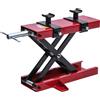 TOPWAY Cavalletto Alzamoto Cric Ponte Sollevatore Moto capacità Max 500 kg Altezza Regolabile 9,5cm - 40cm per Riparazioni Officina Garage