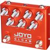 JOYO Pedali per chitarra basso effetto ottava fuzz, pedale ad alto guadagno con doppio interruttore a pedale indipendente per chitarra elettrica e basso (GLOAM R-29)