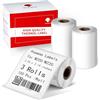 Phomemo Etichette Adesive Termiche Multiuso,2,36 x3,14 , 3 Rotoli