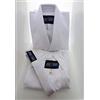 mmasport bjj kimono jiu jitsu 100% cotone 390 gr colore bianco kimono bjj basic (A3 (170-180 cm))