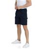 Kendindza Collection Kendindza - Pantaloncini cargo da uomo, corti, con tasche, cerniera e elastico in vita, beige., XXXL