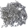 KAIISSA Catena in Acciaio Inossidabile 304 Robuste Maglie Saldato per Recinzione Sospesa, Catena per Cani da Passeggio, Oscillante, Carico Massimo 10 kg, 1,2 mm - 16 Metri