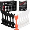 Original Cup DART STRIKE® | Gioco Misto di Freccette con Ventose e Petanque | 11 Freccette in Silicone Multi Superfici + Borsa | Gioco per Bambini Adulti | Giochi di Lancio Divertenti | OriginalCorner®