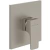Villeroy & Boch Architectura Square rubinetto doccia da incasso con miscelatore, TVS12500200064, Architectura Square nichel spazzolato [Rubinetteria Bagno > Rubinetteria Doccia]
