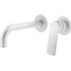 Mariner Tao rubinetto lavabo a parete proiezione: 250 mm, per corpo incasso smart, TAO1111-BO+BOT0258-BO, Tao bianco opaco [Rubinetteria Bagno > Rubinetteria Lavabo]