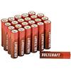 VOLTCRAFT Industrial LR03 - Batteria alcalina micro (AAA) 1350 mAh, 1,5 V, 24 pezzi.