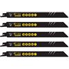 SabreCut 5 x SabreCut SCRS1122BF_5 225mm 14 TPI S1122BF Lame per sega universale per taglio rapido di legno e metallo compatibili con Bosch Dewalt Makita e molti altri