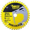 SabreCut SCCSF165CL40 - Lama per sega circolare senza fili, 40 denti, 165 mm, con foro da 20 mm, per Dewalt Bosch Makita e molti altri