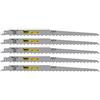 SabreCut 5 x SabreCut SCRS1617K_5 300mm 3 TPI S1617K Lame per sega universale per legno molto veloci compatibili con Bosch Dewalt Makita e molti altri