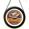 DiiliHiiri Cartello vintage American Retro Sign Company - targa 3D auto classiche retro da bar, pub, caffetteria e officina. 30 x 60 x 4 cm (9541-2)