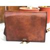 Fatto a mano Borse messenger a tracolla da uomo in pelle di toro marrone stile ufficio lap...