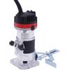 Bagyaluu Router fresatrice elettrica con una sola mano 220 V, fresatrice professionale per legno per la lavorazione del legno come sbavatura e fresatura a fessura, 30.000 giri/min, 86 x 78 x 197 mm