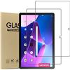 Alenbowen Pellicola salvaschermo per Lenovo Tab M10 3rd Gen (10.1 Pollici) TB-328F/ TB-328X,Pellicola per display in vetro,durezza 9H,antigraffio,anti-bolle,bordo tondo 2.5D [2 pezzi]