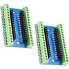 Binghe 2 Pezzi Nano Adattatore e Scheda IO Shield V1.0 - Scheda di Estensione