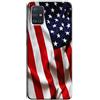 Mixroom - Cover Custodia Back Case in TPU Silicone Morbido per Samsung Galaxy Note 20 Ultra (5G) Americana America M697