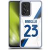 Head Case Designs Licenza Ufficiale Inter Milan Nicolò Barella 2023/24 Giocatori Away Kit Custodia Cover in Morbido Gel Compatibile con Samsung Galaxy A53 5G (2022)