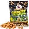 Poppamies Arachidi al Formaggio e Jalapeno Chili - Snack Piccanti Ottima Scelta - Senza Glutine - Piccantezza: Media - 150g