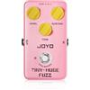 JOYO Pedale chitarra fuzz, classico vintage fuzz, per chitarra elettrica, bassi potenti e suono sustain, True Bypass (TINY-HUGE JF-26)