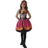 Rubie's Rubies Costume Katrina Della Foresta per bambino e bambina, Vestito con tema floreale, fascia per capelli, Licenza Ufficiale per Halloween, Giorno dei Mortin, Tescha messicana, Cosplay