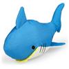 Petface Planet Ocean Cycle Salina Shark peluche giocattolo per cani (confezione da 1)