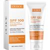 TaimeiMao Crema Solare Viso SPF 100, Protezione Solare 100 SPF, Una Crema Solare Idratante, Waterproof, Non Grasso, Forte Protezione UVA/UVB, per Corpo e Viso Difesa