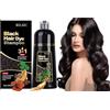 RILSIC Shampoo Colorante Nero Donna Uomo, 500ML Shampoo Colorante Capelli Bianchi, Black Hair Dye 3 in 1, Tintura per Capelli Bianchi Istantaneo, Colore e Duratura, Tinta Capelli per Uomini Donne