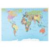 MyPuzzle.com MyPuzzle Mappa Del Mondo A Colori - Confini, Paesi, Strade E Città - Premium 500 Pezzi Puzzle - MyPuzzle Collezione speciale di Puzzle Galaxy