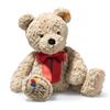 Steiff Peluche Orsacchiotto Jimmy Happy Birthday, dolce animale di stoffa per bambini, ragazzi e ragazze, Friends, pupazzo di 35 cm, beige, 114069