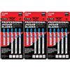 TopsTools 15 lame per seghetto alternativo TopsTools T118A compatibili con Bosch Dewalt Makita Milwaukee e molti altri