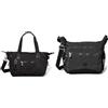 Kipling ART MINI, Borse a Tracolla, Donna, Nero Noir, Taglia unica GABBIE, Borsa a Tracolla, Donna, Nero Noir, Taglia unica