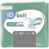 iD Expert Belt Maxi Plus - Pantaloni per incontinenza, in cotone, 1 confezione da 14 pezzi, misura L
