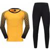 AIGOUT Maglie e pantaloni da portiere da calcio per bambini e ragazzi, Giallo, 13-14 Years