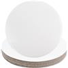 Litinliv 10 Pezzi Cakeboard Sottotorta, Vassoio Cake Board, Sottotorta Tondo Cake, Supporti per Torte in Cartone, Cartoncini per Torte Riutilizzabili per Pizza, Compleanno, Pasticcini（Bianco）