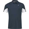 Head Racket Club 22 Short Sleeve Polo Blu 3XL Uomo