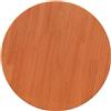 vidaXL Piano Tavolo Rotondo Marrone Cera Ø50x2,5cm Legno Massello Pino
