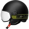 MOMODESIGN Momo Design casco jet Fgtr Classic 2206 Stripes - Nero / Giallo