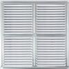 Brinox B70570A - Griglia di ventilazione in alluminio, 30 x 30 cm