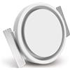 ERGOVENT RONDO-160 - Griglia Ventilazione 160mm - Griglia Aerazione resa d'Aria Rotonda Senza Cornice - Griglia Aerazione Tonda 160 mm - Griglia Aerazione Regolabile