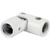 Schellenberg 11110 Giunto cardanico tapparelle, adatto manovella rotonde e aste di trasmissione con un diametro di 13 mm, bianco, 13mm