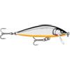 Rapala - Esca da Pesca Artificiale Spinning Countdown Elite - In Balsa - Esca per Pesca in Acqua Dolce Affondante - Profondità di Nuoto 0,9m - 5,5cm / 5g - Prodotta in Estonia - Gilded Silver Shad